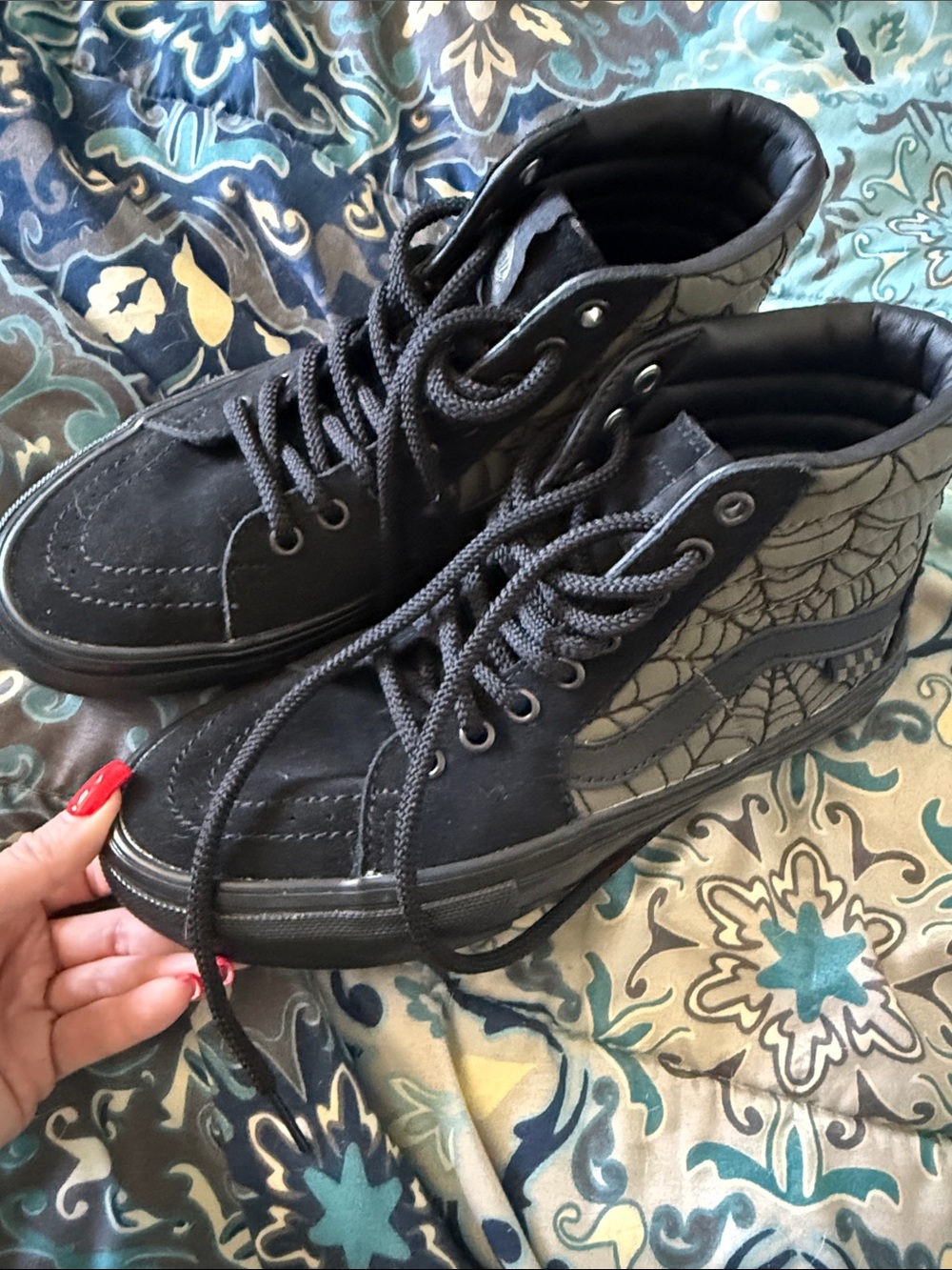 Vans Black High-Top Skate Sneakers
